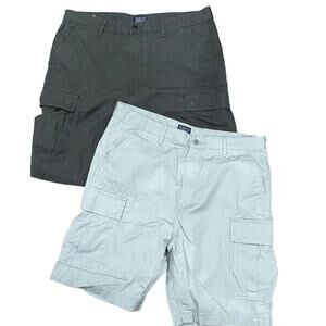 LEVI’s Shorts 2 PAIRS Light Grey and Dark Grey Size 38